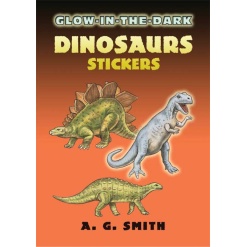Glow in the Dark Dinosaurs Stickers by Dover Publications
