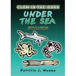 Glow in the Dark Under the Sea Stickers by Dover Publications