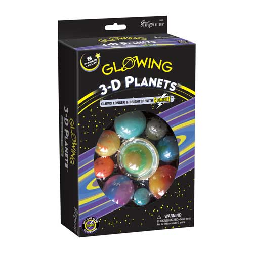 Glowing 3D Planets by Great Explorations Glowing 3D Planets by Great Explorations