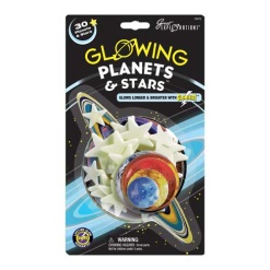 Glowing Planets and Stars by Great Explorations