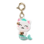 Gold Purrmaid Charm by Charm It
