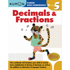 Grade 5 Decimals Fractions by Kumon scaled
