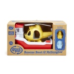 Green Toys Rescue Boat and Helicopter by Green Toys