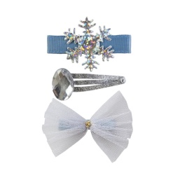 Ice Crystal Hair Clips by Great Pretenders