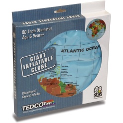 Inflatable World Globe 20 by TEDCO