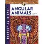 Insanely Intricate Angular Animals Coloring Book by Dover Publications