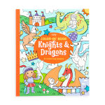 Knights and Dragons Color in’ Book by ooly