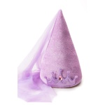 Lilac Cone Princess Hat by Little Adventures scaled