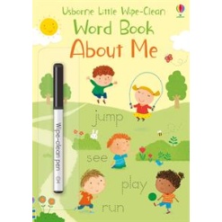 Little Wipe Clean Word Book About Me by Usborne