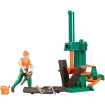 Log Splitting Forestry Set by Bruder