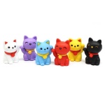 Lucky Cat Eraser by Iwako