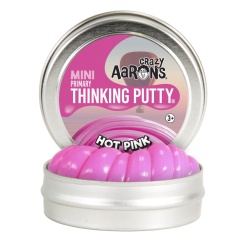 Mini Hot Pink Thinking Putty Primary by Crazy Aarons