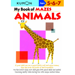 My Book of Mazes Animals by Kumon