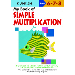 My Book of Simple Multiplication by Kumon