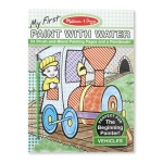 My First Paint with Water Vehicles by Melissa Doug