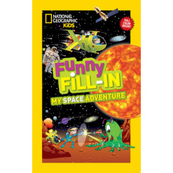 National Geographic Kids Funny Fill in My Space Adventure by Penguin Random House
