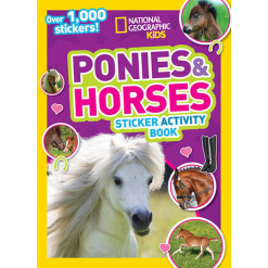 National Geographic Kids Ponies and Horses Sticker Activity Book by Penguin Random House