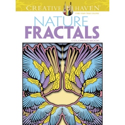 Nature Fractals Coloring Book by Dover Publications
