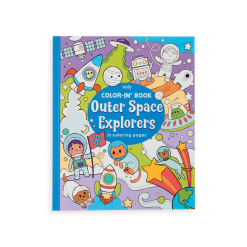 Outer Space Explorers Color in’ Book by ooly