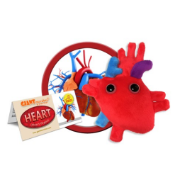 Plush Heart by Giant Microbes
