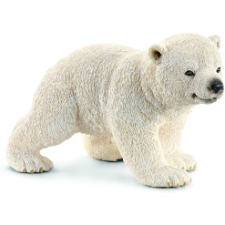Polar Bear Cub Figure by Schliech