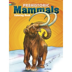 Prehistoric Mammals Coloring Book by Dover Publications