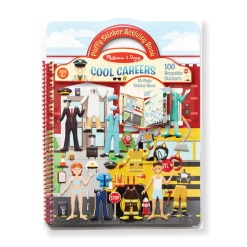 Puffy Sticker Activity Book Cool Careers by Melissa Doug