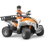 Quad with Driver by Bruder