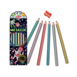 Robot Metallic Pencils by eeBoo