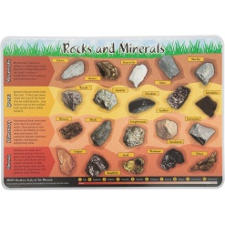 Rocks and Minerals Placemat by Painless Learning