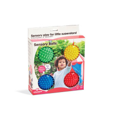 Sensory Opaque Balls 4 Pack by Edushape