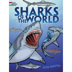 Sharks of the World Coloring Book by Dover Publications