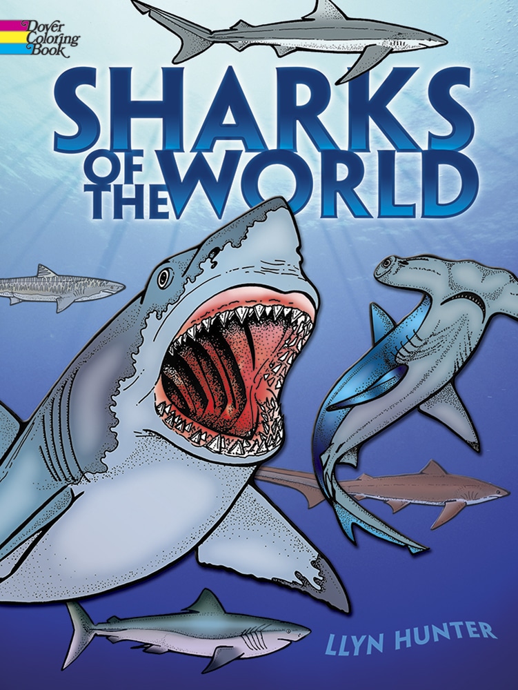 Sharks of the World Coloring Book by Dover Publications Sharks of the World Coloring Book by Dover Publications