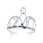 Silver Blue Tiara by Great Pretenders