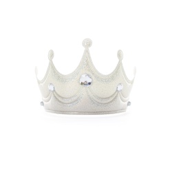 Silver Princess Soft Crown by Little Adventures scaled