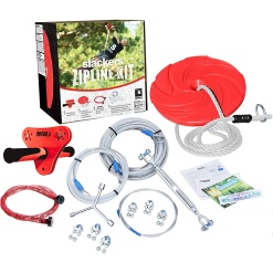 Slackers 90 Eagle Zipline Kit with Free Spring Brake Kit by Slackers