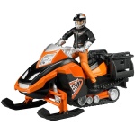 Snowmobile with Driver by Bruder