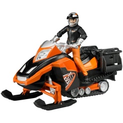Snowmobile with Driver by Bruder