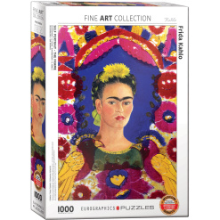 The Frame by Frida Kahlo Puzzle by Eurographics