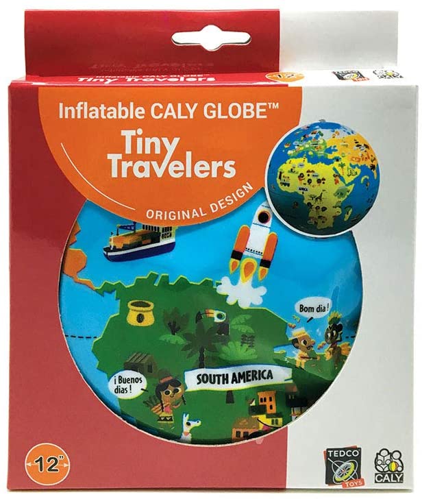 Tiny Travelers Inflatable Globe 12 by TEDCO Tiny Travelers Inflatable Globe 12 by TEDCO