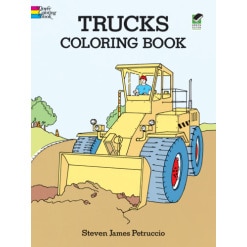 Trucks Coloring Book by Dover Publications