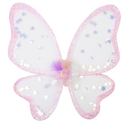 Twinkling Star Confetti Wings by Great Pretenders