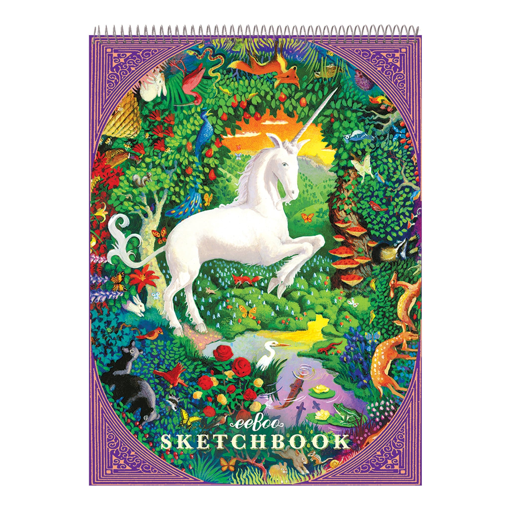 Unicorn Sketchbook by eeBoo