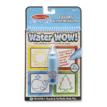 Water Wow Colors Shapes Water Reveal Pad On the Go Travel Activity by Melissa Doug