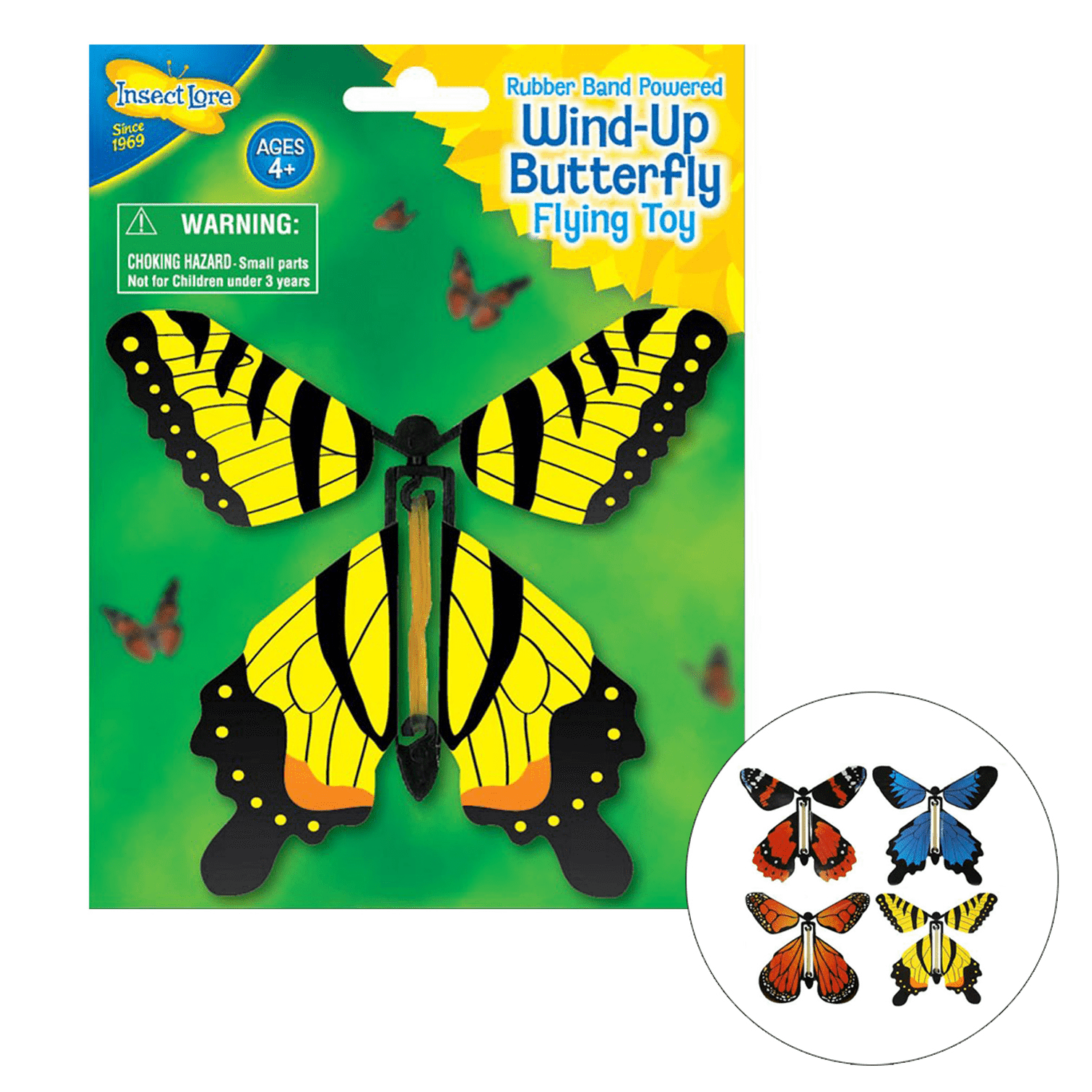 Wind Up Butterfly by Insect Lore Wind Up Butterfly by Insect Lore