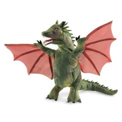 Winged Dragon Hand Puppet by Folkmanis