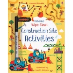 Wipe Clean Construction Site Activities by Usborne