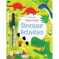 Wipe Clean Dinosaur Activities by Usborne