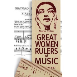 Women in Music Ruler by Rich Frog