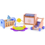 Wooden Dollhouse Babys Room by Hape